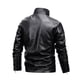 thumbnail image 4 of Chaquetas de Cuero de Imitación Para Hombres Chaqueta de Cuero Más Chaqueta de Lana Chaqueta de Motocicleta Chaqueta de Cuero Cálida Odeerbi ODB-4, 4 of 9