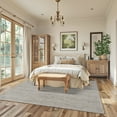 thumbnail image 3 of nuLOOM Rigo Hand Woven Farmhouse Jute Area Rug, 7' 6" x 9' 6", Grey, 3 of 15