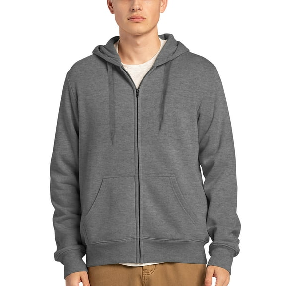 Mens Premium Heavyweight Zip Up Hoodie Fleece Sweatshirt Ultimate Comfort XS-5XL