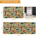 thumbnail image 3 of Farmhouse Mushroom Kitchen Rugs and Mats Set of 2, Mushroom Kitchen Rug Non-Slip Washable Floor Mat for Home Kitchen Decor - 17x30+17x47 Inch, 3 of 7