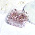 thumbnail image 4 of lote De 3 Tuis Lentilles De Contact (couleur Alatoire) Ensemble De Voyage Pour Lentilles De Contact Hyginiques Portables Avec Miroir Convient Pour, 4 of 5