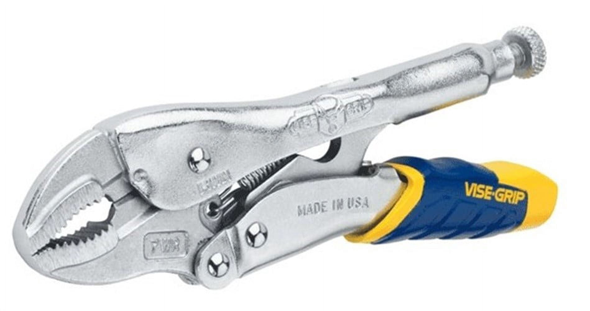 Irwin 09T - Fast Lock 5WR Curved Jaw With Wire Cutter 5" /125 mm