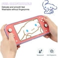 thumbnail image 5 of KOMI Protective Case Design for Switch Lite, TPU Cover Case Cute Rabbit Animal Pattern Shock-Absorption Design Hard Cover with 2 pcs Thumb Grips - Purple Rabbit, 5 of 8