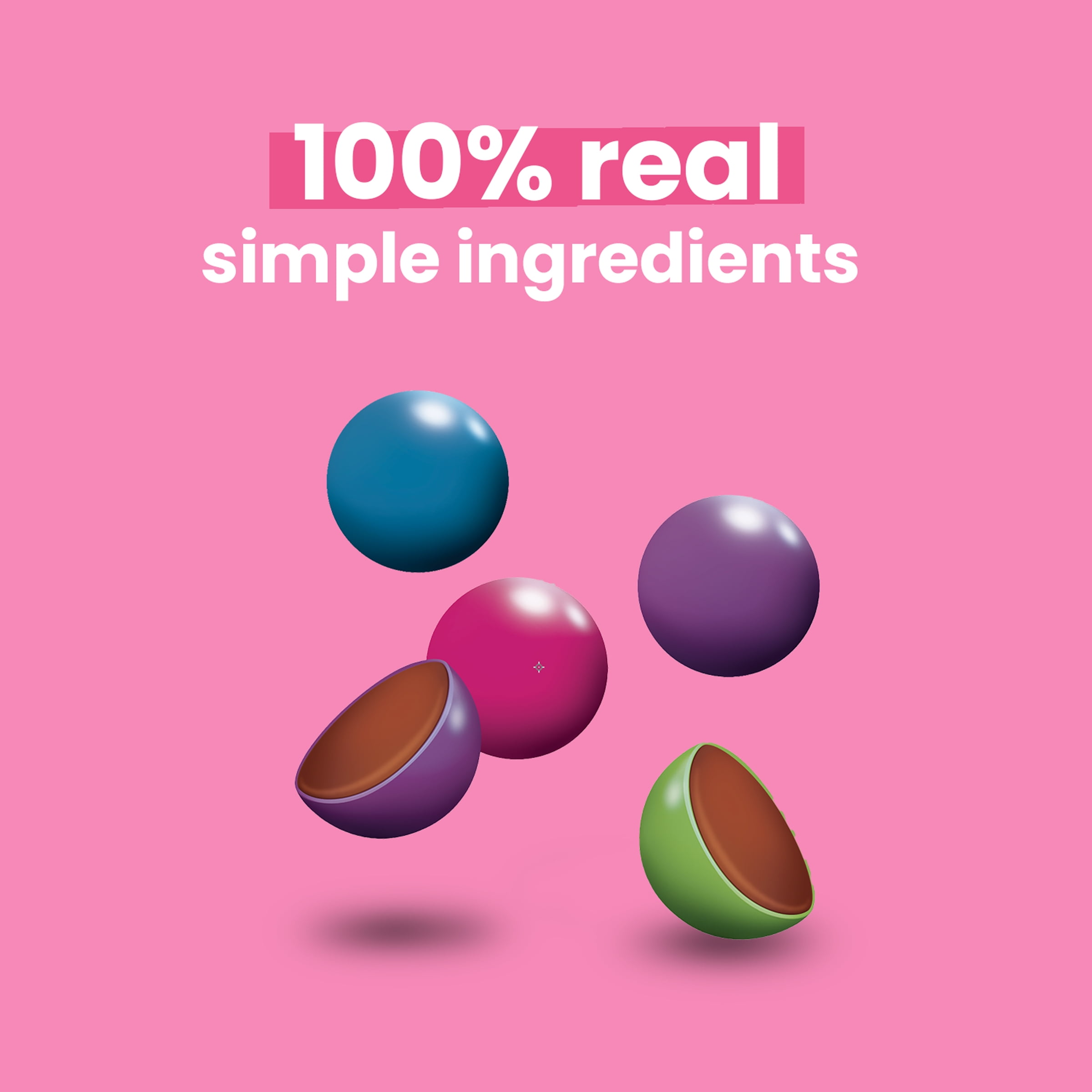 (3 pack) UNREAL Milk Chocolate Gems, 5 oz