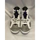 thumbnail image 2 of Ni - ke Air Jordan 6 Retro LTR Flight Nostalgia Mens 12 White Dark Concord CI3125 100, 2 of 5