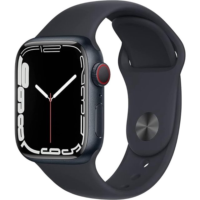 Apple Watch Series 7 (GPS + Cellular) 41MM Aluminum Case with Sport Band - Certified Refurbished