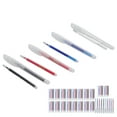 thumbnail image 1 of Heat Erasable Pens, Multipurpose Various Colors Fabric Pens 100Pcs With 10 Pen Case For DIY, 1 of 8