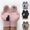 thumbnail image 1 of Women's Wool Gloves Autumn and Winter Outdoor Warm and Cold-proof Thickened Gloves, 1 of 2