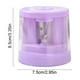 thumbnail image 3 of Sacapuntas Automático Recargable Por Usb | 5 Piezas, Plástico Morado | 8,5 X 7,5 Cm | Ligero y Eficiente | Incluye Protector de Mano y Cuchillas de Repuesto, 3 of 6