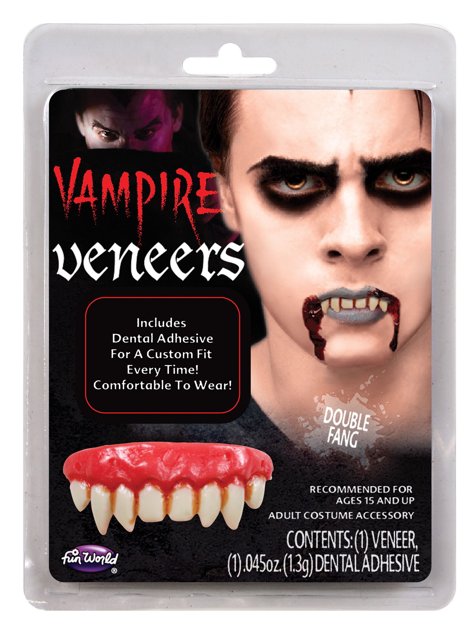 Vampire Fangs Dracula Teeth Halloween Theatrical Custom Costume Accessory SFX 