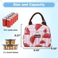 thumbnail image 6 of Tirrinia Adult Insulated Lunch Bag Totes Cooler Container Front Pocket, 6 of 10