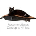 thumbnail image 2 of Percha para gatos Cat Shelf Arf Pets, de madera, montada en la pared, 20 x 11 pulgadas, 2 of 5