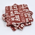 thumbnail image 4 of Home Soft Things Christmas Throw Pillow Cover 4 Piece Set - My Heart - 20" x 20", 4 of 6