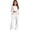 12# White, variant on Uncuffed Sweatpants Girls Wide Leg Elastic High Waisted Loose Baggy Pants with Pockets Hot Pink 2-3Y