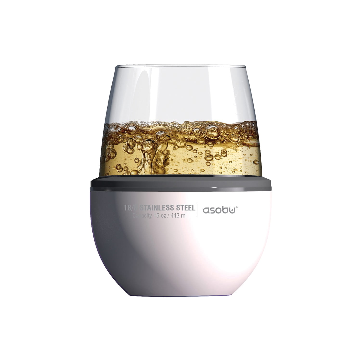 ASOBU STL24W Insulated Wine Kuzie (White)