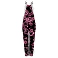 thumbnail image 3 of Styesk Pantalons pour Femmes Combinaisons Sans Manches Amples Combinaisons en Lin à Jambes Larges, 3 of 4