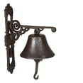 thumbnail image 4 of Springer Spaniel Dog Bell Cast Iron Sign Plaque Door Wall Fence Gate Post House, 4 of 4
