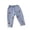 Red, variant on Toddler Straight Jeans Cute Heart Distressed Bottom Denim Pants Baby Girls Elastic Waist Pull on Jeans with Pockets