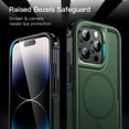 thumbnail image 6 of JETech Case for iPhone 14 Pro 6.1-Inch Compatible with MagSafe, Heavy Duty Dual-Layer Rugged Protection, Shockproof Protective Tough Phone Magnetic Cover (Midnight Green), 6 of 6