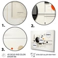 thumbnail image 3 of Designart "Minimalist Exploration Beige Suprematism I" Abstract Suprematism Canvas Print, 3 of 5