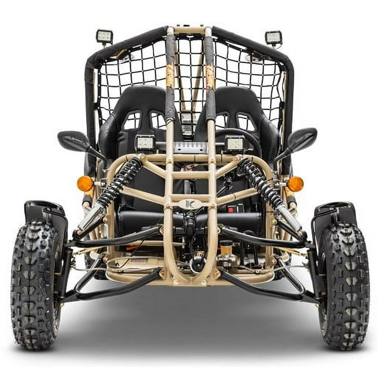 Kandi 200cc Go Kart Gk200a Automatic Transmission W Reverse Quick Sand Size XL Beige