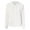 White, variant on Daznico Sweatshirt for Women - Women Winter Warm Long Sleeve Loose Solid Color Hooded Zipper Pocket Sweatershirt Coat, Hooded Sweatshirt Women,Color:White Size:XXL
