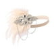 thumbnail image 2 of Diadema de plumas Yuyangstore Tocado para el cabello Color champagne, 2 of 8