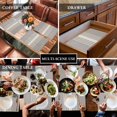 thumbnail image 6 of Placemats Set of 4, Grey Vertical Stripes Placemats Set of 4, Classic Striped Linen Tablemats Washable Placemat Table Decoration for Kitchen Table Dinner Party Home Decor Indoor Outdoor 13x19 Inch, 6 of 8