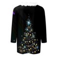 thumbnail image 5 of fheaev Ugly Christmas Sweater for Women Cute Christmas Tree Shirt Graphic Long Sleeve Shirt Xmas Holiday Party Pullover Blouse Women'S Novelty Sweaters, 5 of 5