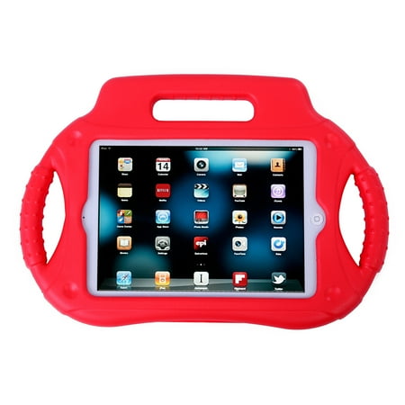 HDE iPad Mini Case Kids Shock Proof Steering Wheel Cover with Stand for Apple iPad Mini / Mini 2 / Mini 3 / Retina (Best Kid Proof Ipad Mini Case)