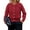 Red, variant on PRETTYGARDEN Cardigan Sweaters for Women Long Sleeve Open Front Button Down Trendy Fall Fashion Knit Winter Coats