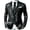 Black, variant on FGVCTG Mens Halloween Blazer Jacket Pumpkin Castle Graphic Slim Fit 2 Button Sport Coat for Halloween Holiday Party Cosplay with Pockets Saffron M
