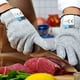 thumbnail image 2 of 2 Juego de 5 Guantes de Alambre A Prueba de Cocina Carpintería Vaso A Prueba de Corte Guantes M, 2 of 5