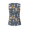 thumbnail image 5 of Lsque Llama and Cactus Printed Workout Tank Tops for Women, Athletic Sports Tank Tops, Compression Sleeveless Dry Fit Shirts,Sleeveless Yoga Shirt-X-Large, 5 of 9