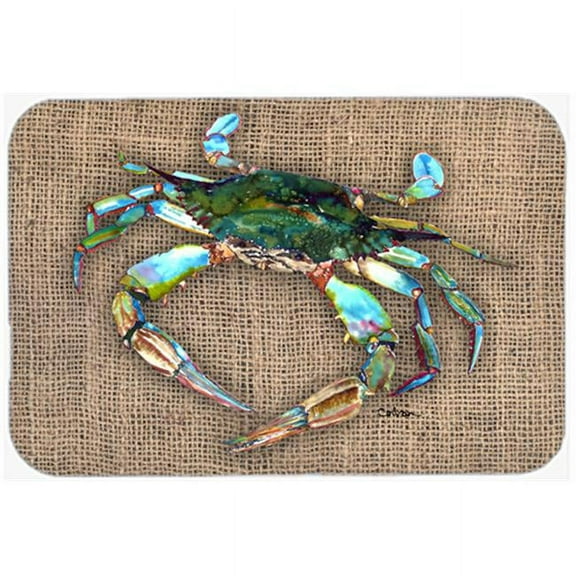 Crab Glass Cutting Board - Large, 15 H x 12 L in.