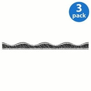 (3 Pack) Ashley, ASH10212, Magnetic Decortative Borders, 1 Pack, Black (3 pack)