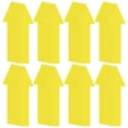 thumbnail image 1 of Uxcell 80-Pack Etiqueta de Flecha, Señal de Flecha Autoadhesiva de 8 Pulgadas para Marcado de Suelo, Camino, Pared y Oficina, Etiquetas de Flecha Impermeables [Amarillo], 1 of 7