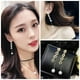 thumbnail image 5 of Guardurnaity Pendientes de aro elegantes de plata y oro S925 para mujer, aretes largos con borlas a la moda, duraderos Ropa, zapatos y accesorios Miscelánea, 5 of 6