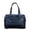 czb# Blue241, variant on Uniform Handbag Multi Front Pockets Solid Color Leather Detachable Shoulder Strap School Laptop Briefcase For Students Handle Shoulder Bag For Girls Campus Travel