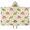 Green and Pink, variant on Green and Pink Dinosaur Pattern Hooded Bath Towel,50"x30" for Ages 3 To 12 Kids, Quick Dry Lightweight Soft Microfiber Hood Beach Towel Cover Up for Kids