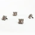 thumbnail image 3 of Fennco Styles Jeweled Frog Bronze Napkin Rings, Set of 4, 3 of 3