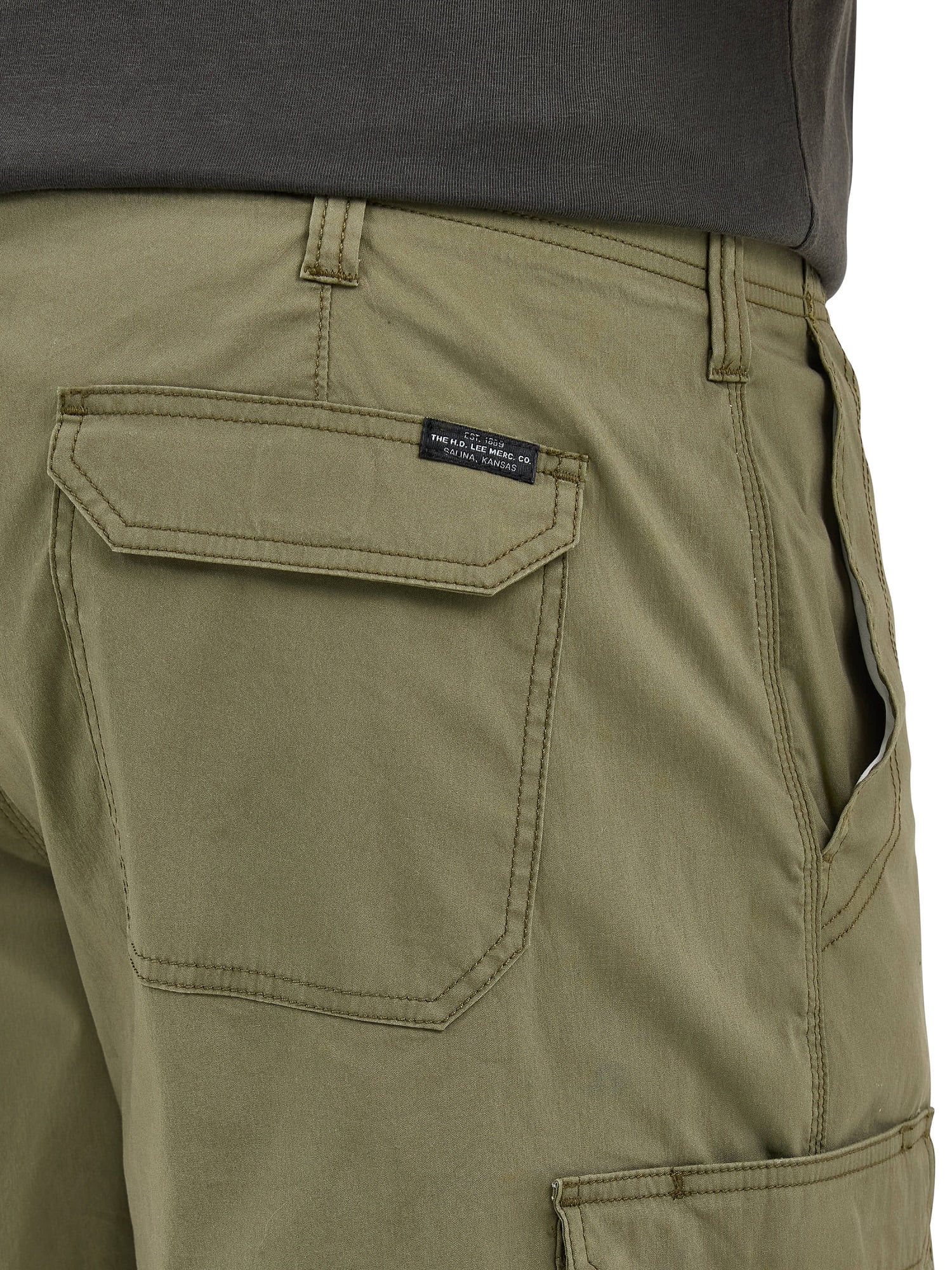Lee Big Men's Extreme Motion 10" Crossroad Cargo Short, Sizes 42-60