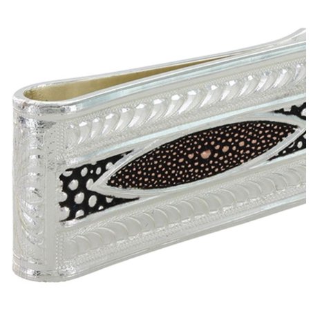 Montana Silversmiths Western Money Clip River Pebbles Silver Mcl28rg - montana silversmiths western money clip river pebbles silver mcl28rg walmart com