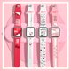 thumbnail image 3 of Correa de silicona de Hello Kitty para Apple Watch, pulsera para IWatch Series 3 y 2, 7, 6, 5, 4, Se, 44mm, 40mm, 45mm, 41mm, 38mm, 42mm, 3 of 4