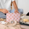 thumbnail image 6 of Picia Rabbit And Carrot Printed Cosmetic Bags for Women Makeup Bag Large Capacity Purse Travel Toiletry Zipper Storage Pouch Make up Brushes Organizer for Gifts, 6 of 6