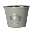 thumbnail image 1 of TIELUTT Verre à Shot de Camping Durable Réutilisable en Acier Inoxydable Tasse à Boire Extérieure pour Randonnée Sac à Dos Tasses en Bois pour Boire Ensemble Tasses à Café en Céramique avec Couvercles Petites Tasses à Café Ensemble Extérieur, 1 of 7