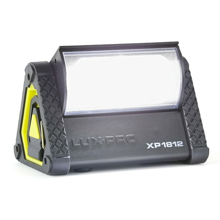 LUXPRO Pro Series 1050 Lumen Directional Pivoting Work Light - Battery Powered Work Light for Up to 35 Hours of Use - Portable Light for Camping, Garage, and More