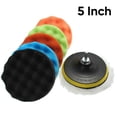 thumbnail image 1 of 3″/5″/6″/7" Polishing Waxing Buffing Pad Sponge Kit Set for Car Polisher, 1 of 1
