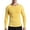 Yellow, variant on Miluxas Early Fall Fashion Raglan Shirt Men Soft Sports Style Long Sleeve Baseball Shirts for Men Clothes Gray