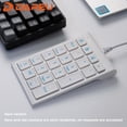 thumbnail image 4 of USB Wired Digital Keyboard, a 22-Key Mini Numeric Keypad Designed for Accounting, Suitable for Laptops And Tablets. This Portable,, 4 of 11